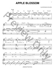 Apple Blossom piano sheet music cover